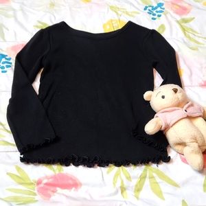 Toddler Girl 2T Black Longsleeve